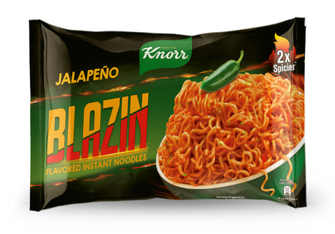 KNORR NODDLES 102GR BLAZZIN JALEPENO TWIN PACK