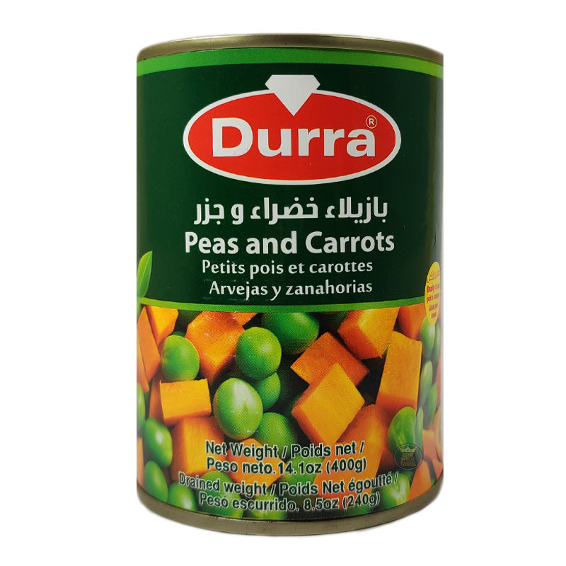 PEAS AND CARROTS 400 G DURRA