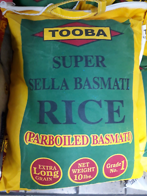 TOOBA SELLA RICE 10LB*4